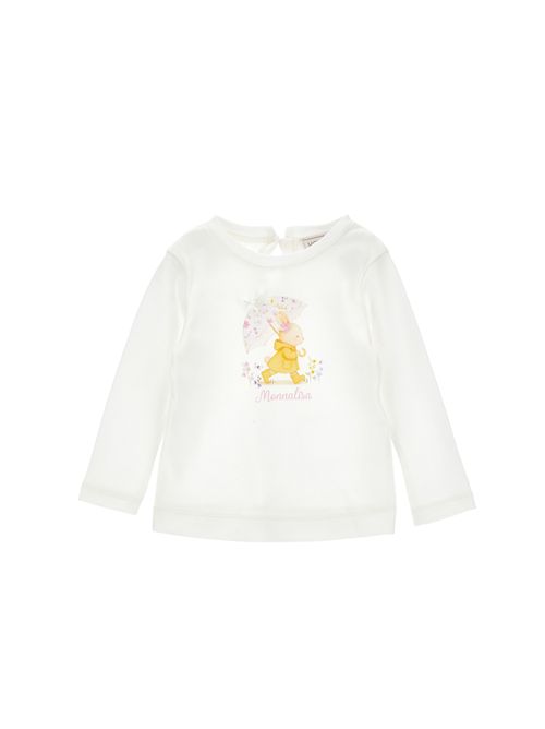 T-shirt, bambina, logata. MONNALISA | 39H607 80400001